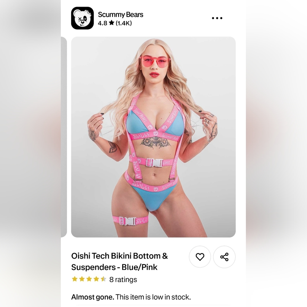 Scummy Bears - Oishi Tech Bikini Set